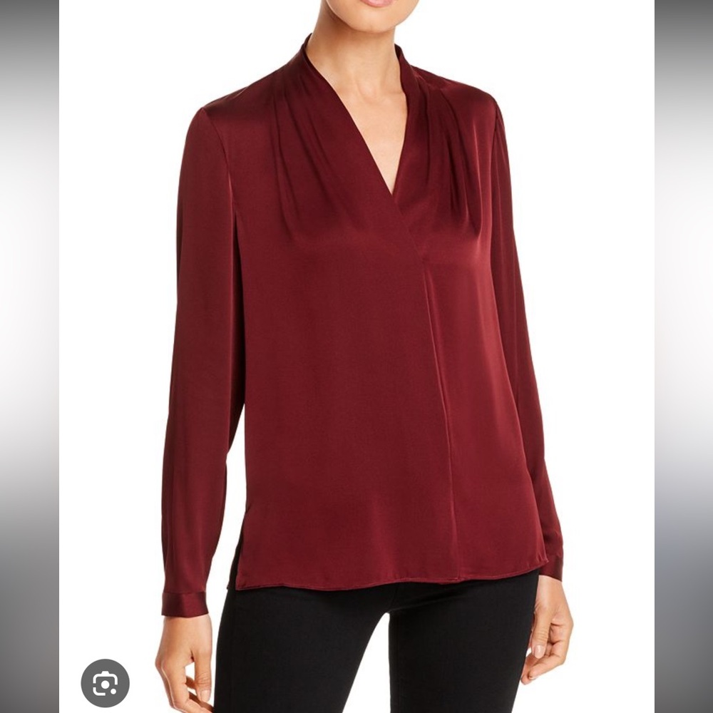 Kobi Halperin Deep Red Blouse
